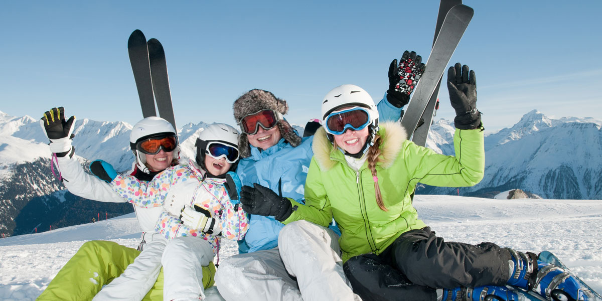 Skiurlaub mit Familie