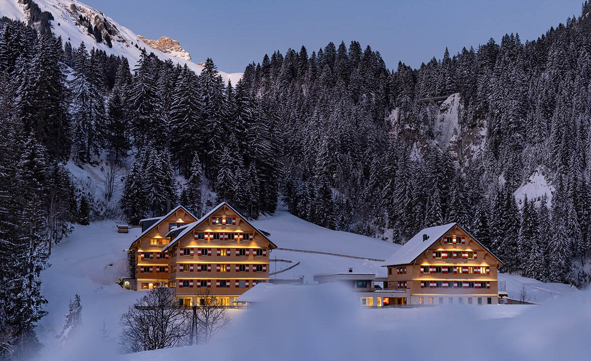 berghaus schrcken chalets winter 2