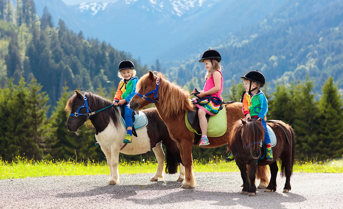 Reiturlaub für Kinder
