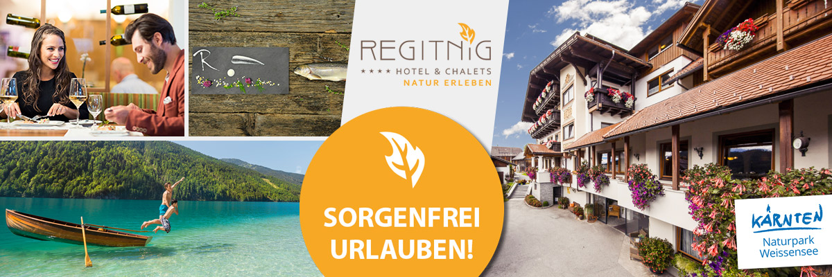 Hotel Regitnig - Sommerurlaub Familienhotel Weissensee Kärnten